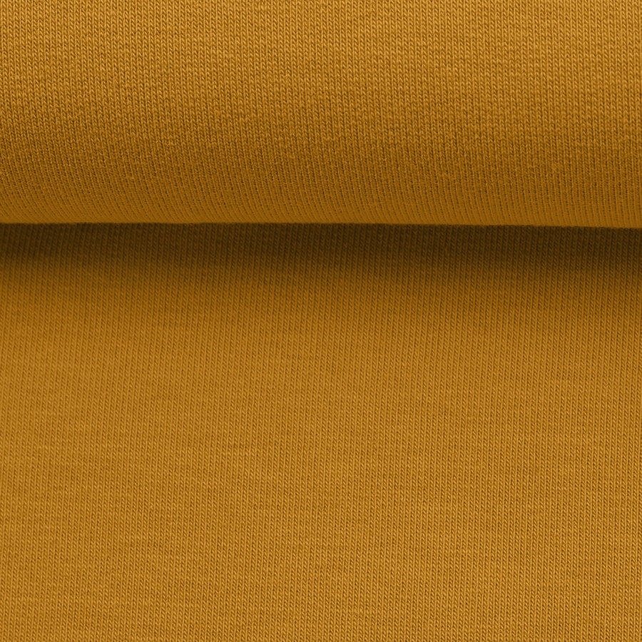 Sweatstoff angeraut | Eike | uni gelb