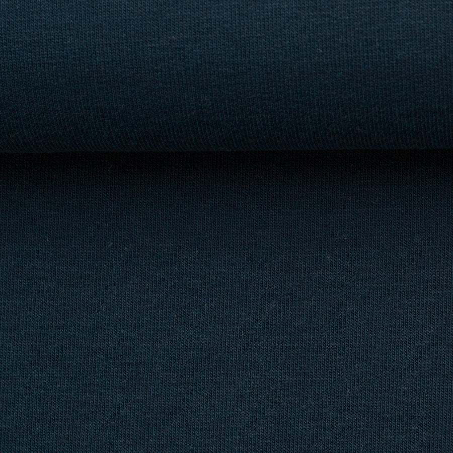 Sweatstoff angeraut | Eike | uni marine blau