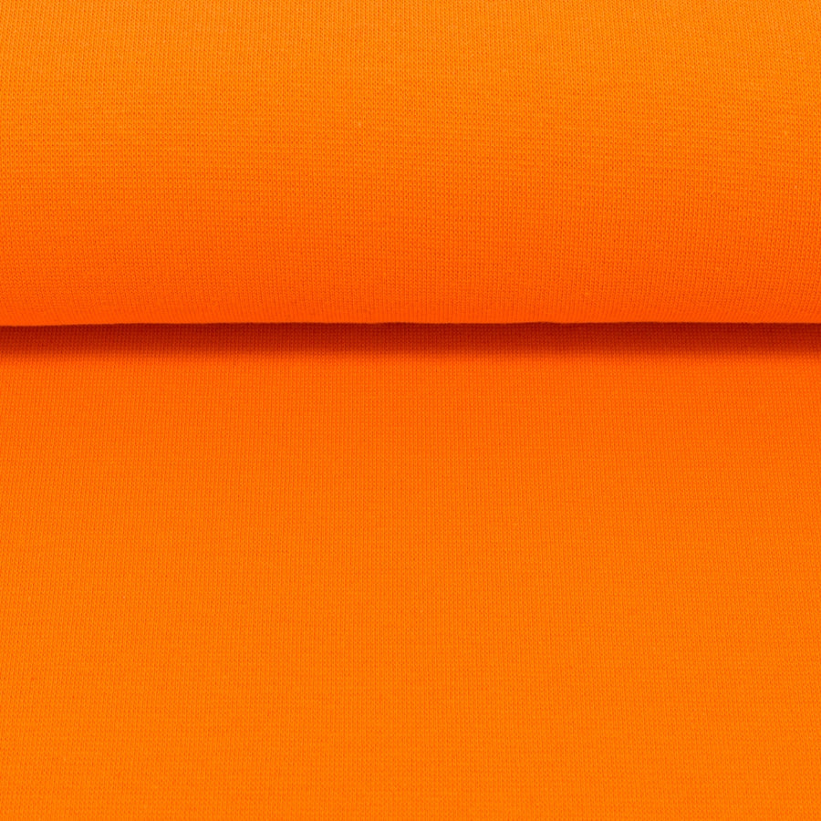 Bündchenstoff | Heike | uni orange