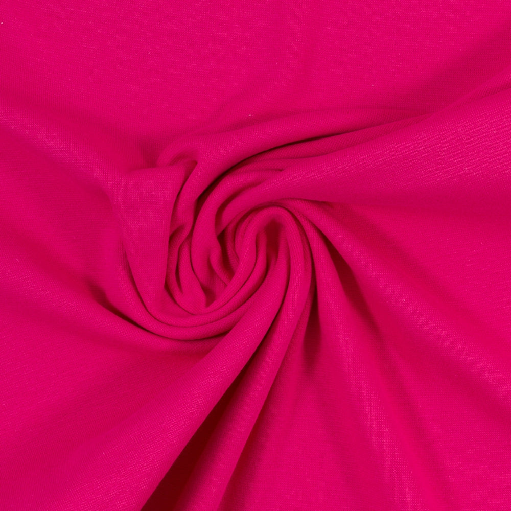 Bündchenstoff | Heike | uni pink