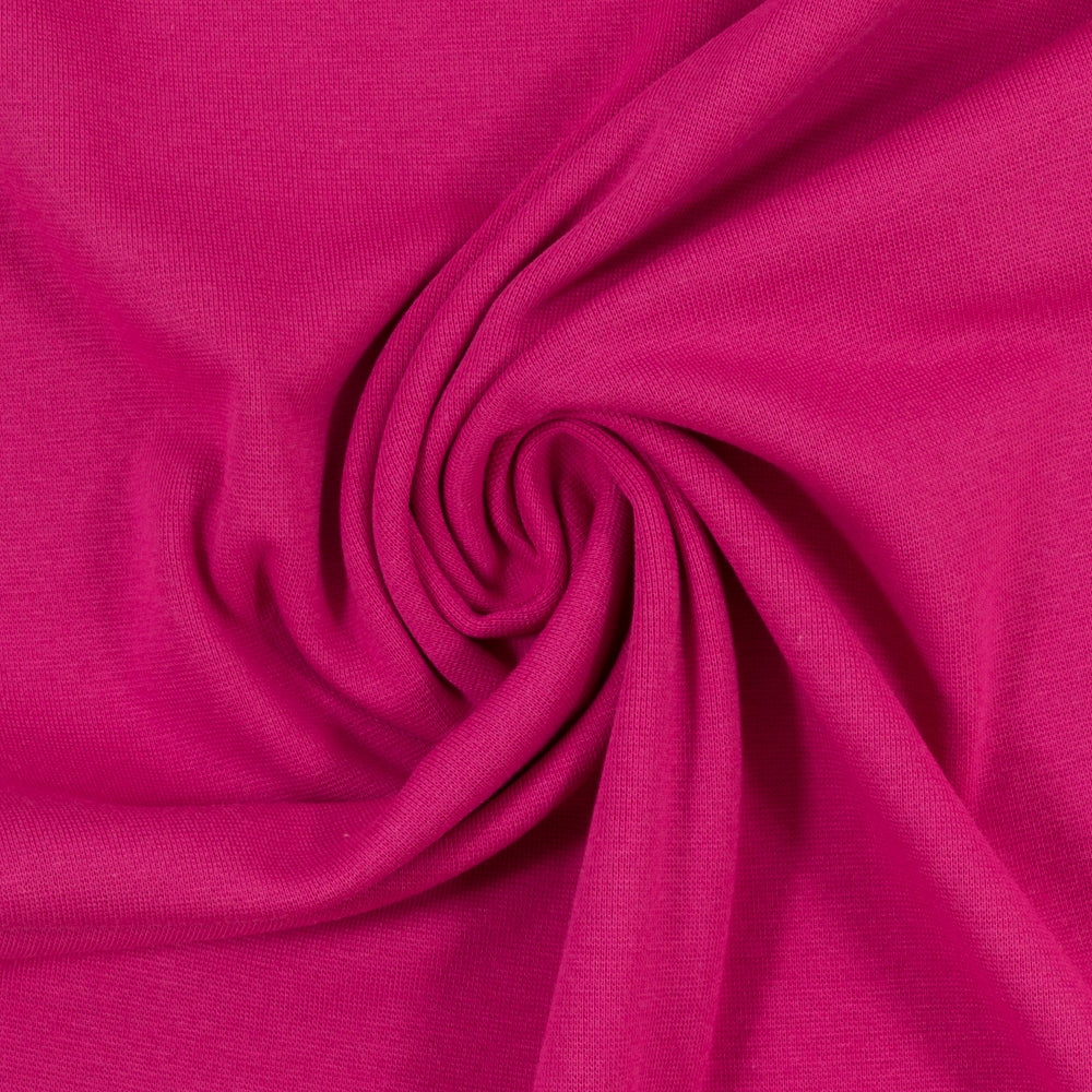 Bündchenstoff | Heike | uni erika pink