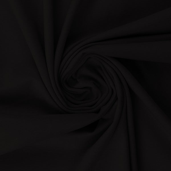 Jerseystoff | uni schwarz