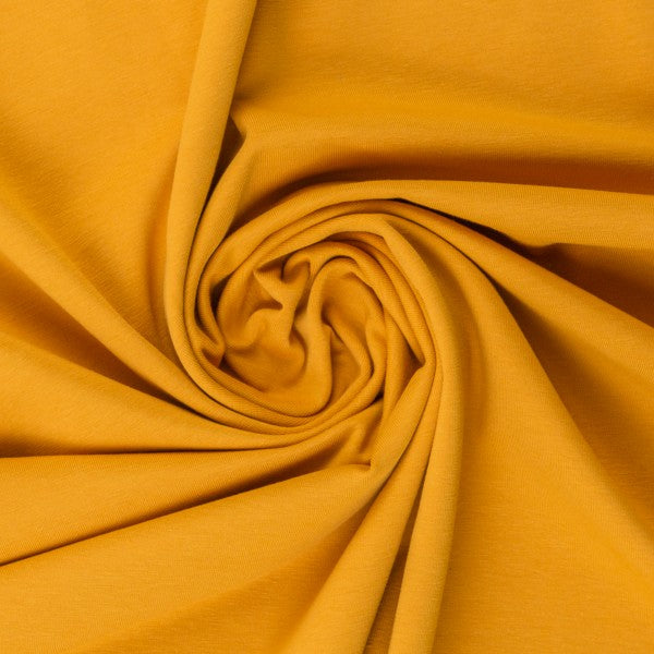 Jerseystoff | uni senfgelb