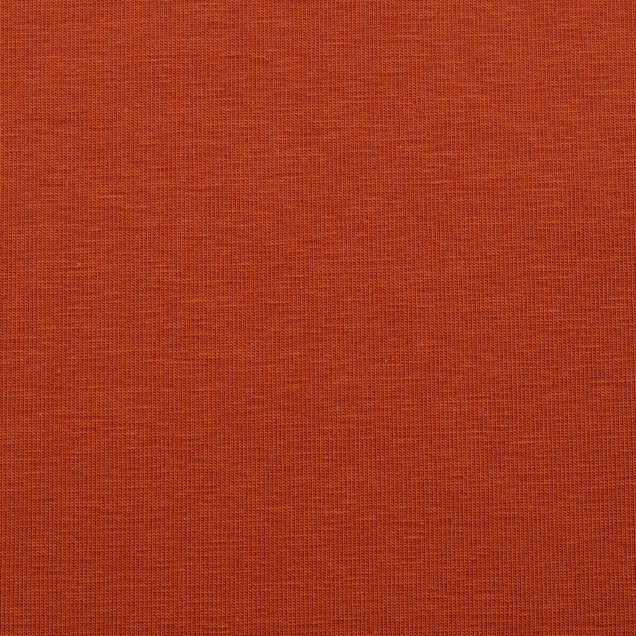 Jerseystoff | uni terracotta