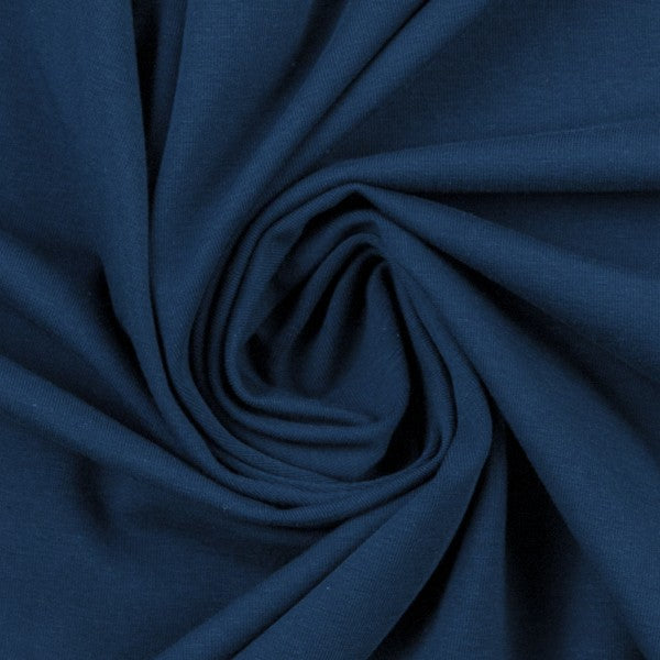 Jerseystoff | uni jeansblau
