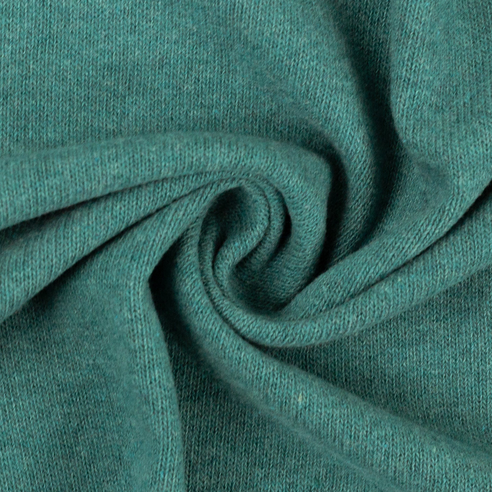Strickstoff | Bene | Feinstrick smaragd grün