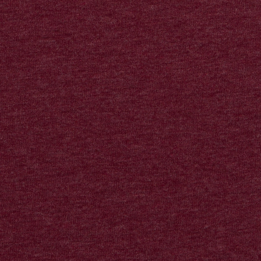 Sommersweat | Maike | melange bordeaux weinrot