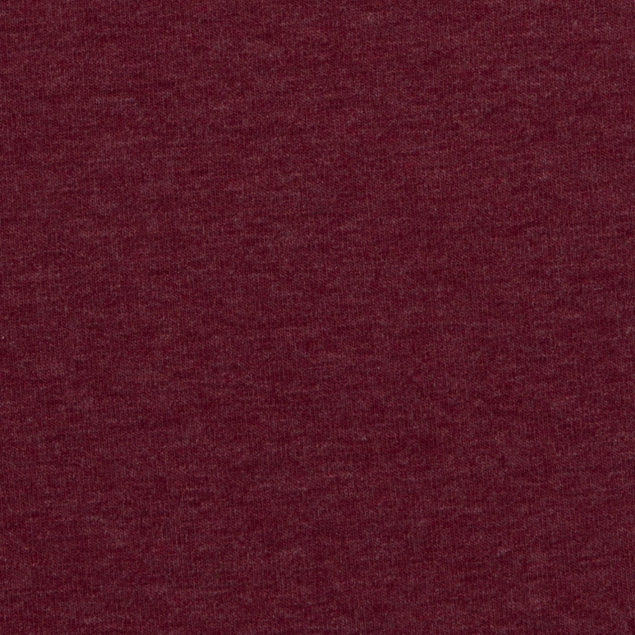 Sommersweat | Maike | melange bordeaux weinrot