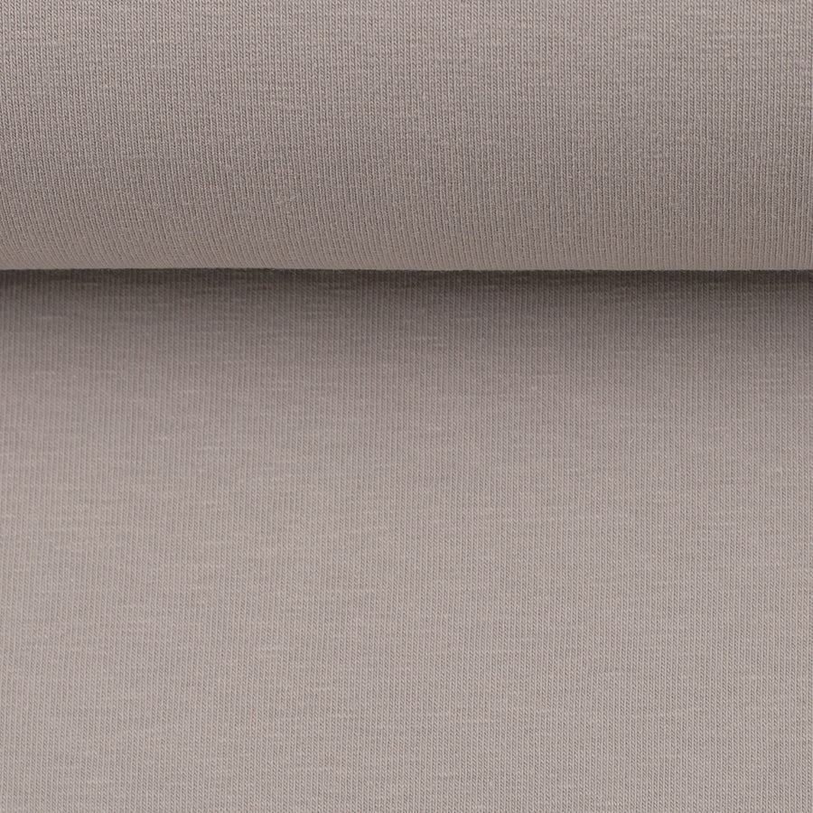 Jerseystoff | uni light grey hellgrau