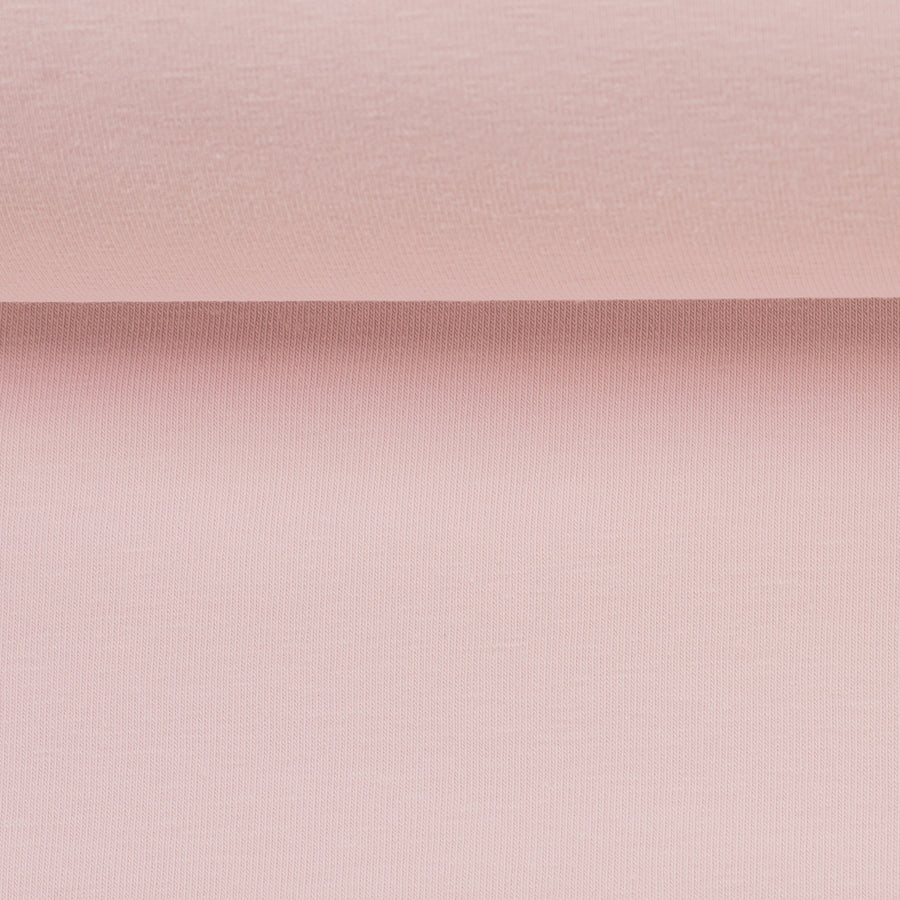 Jerseystoff | uni light rose