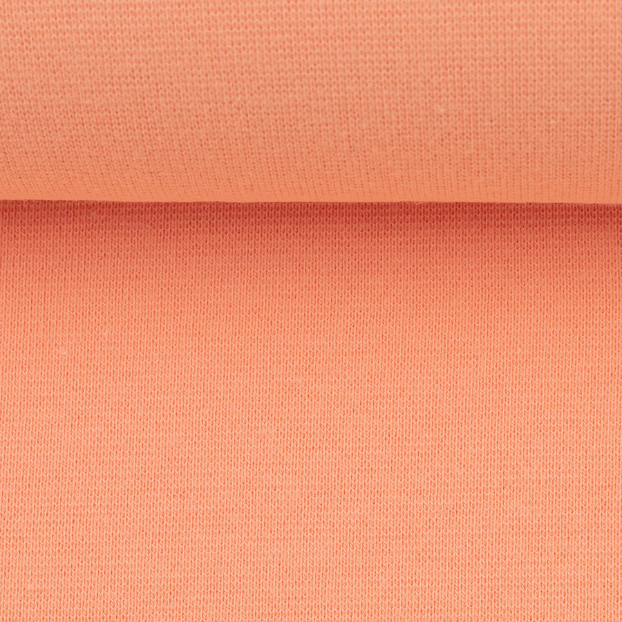 Bündchenstoff | Heike | uni peach