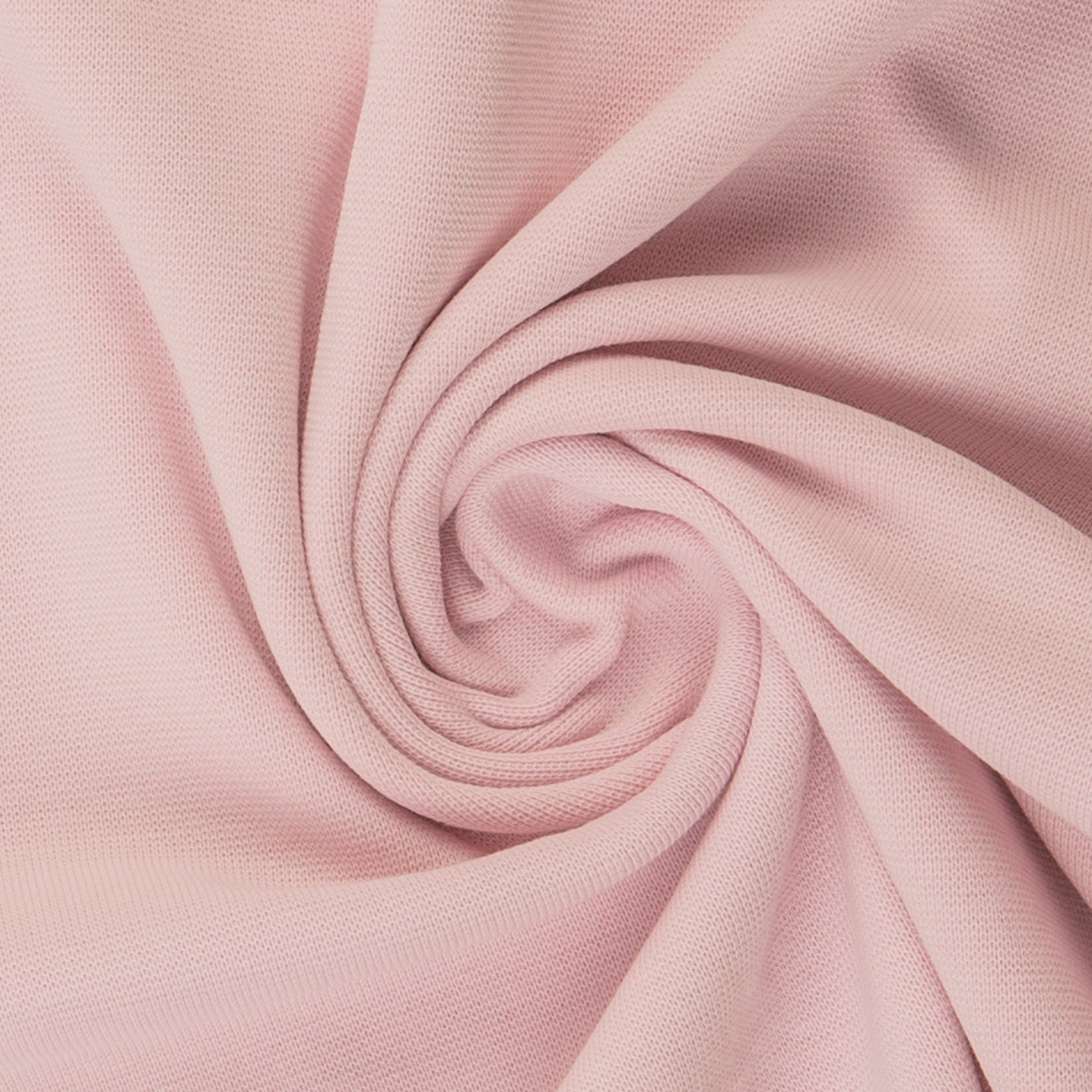 Bündchenstoff | Heike | uni light rose