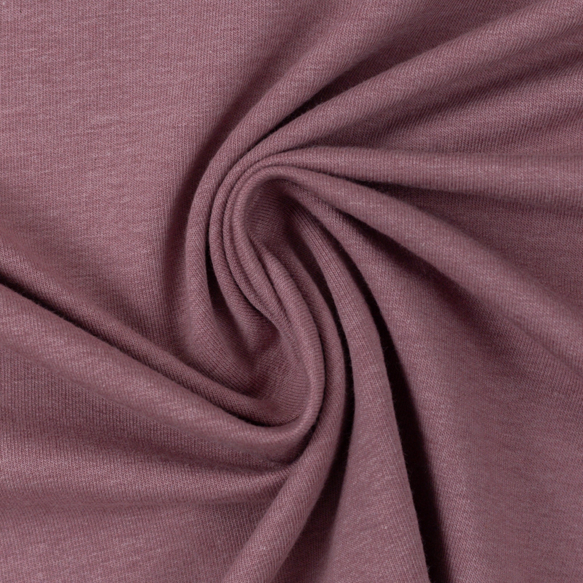 Jerseystoff | uni | melange | altrose