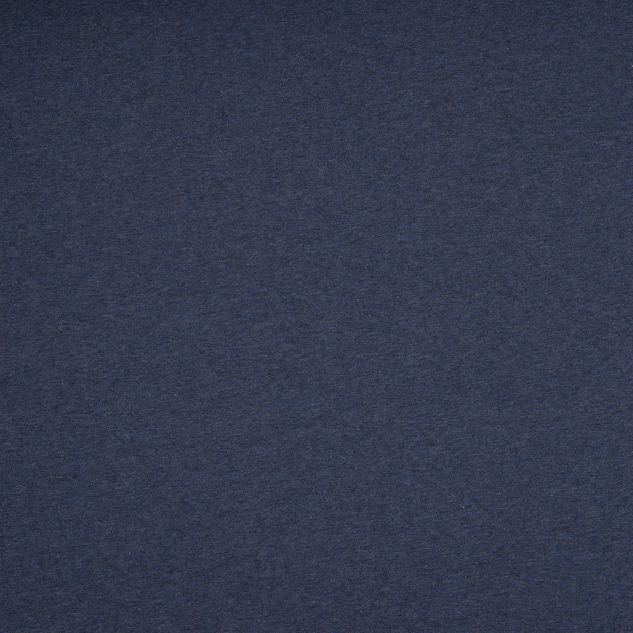 Jerseystoff | uni | melange | jeansblau