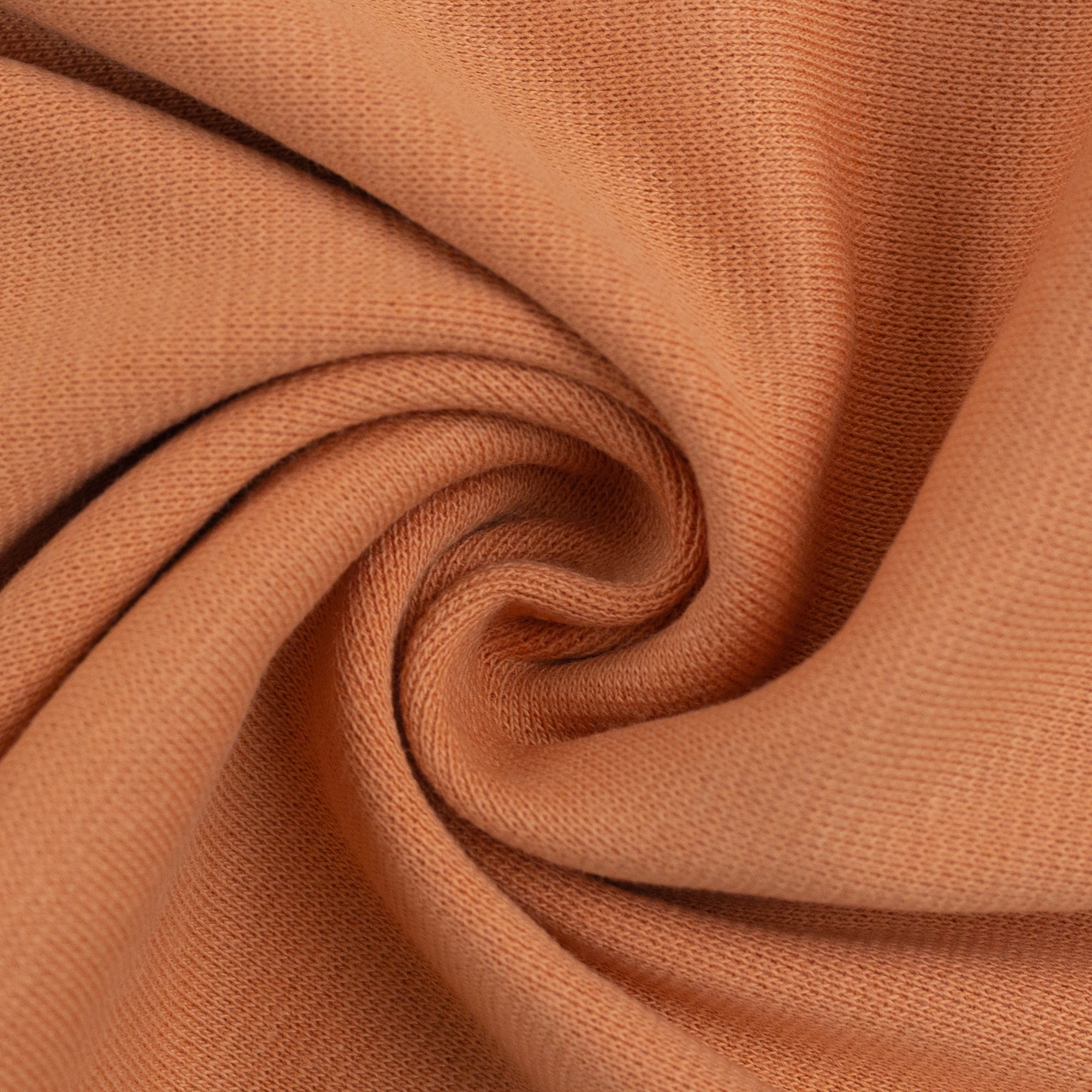 Bündchenstoff | Heike | uni matt orange