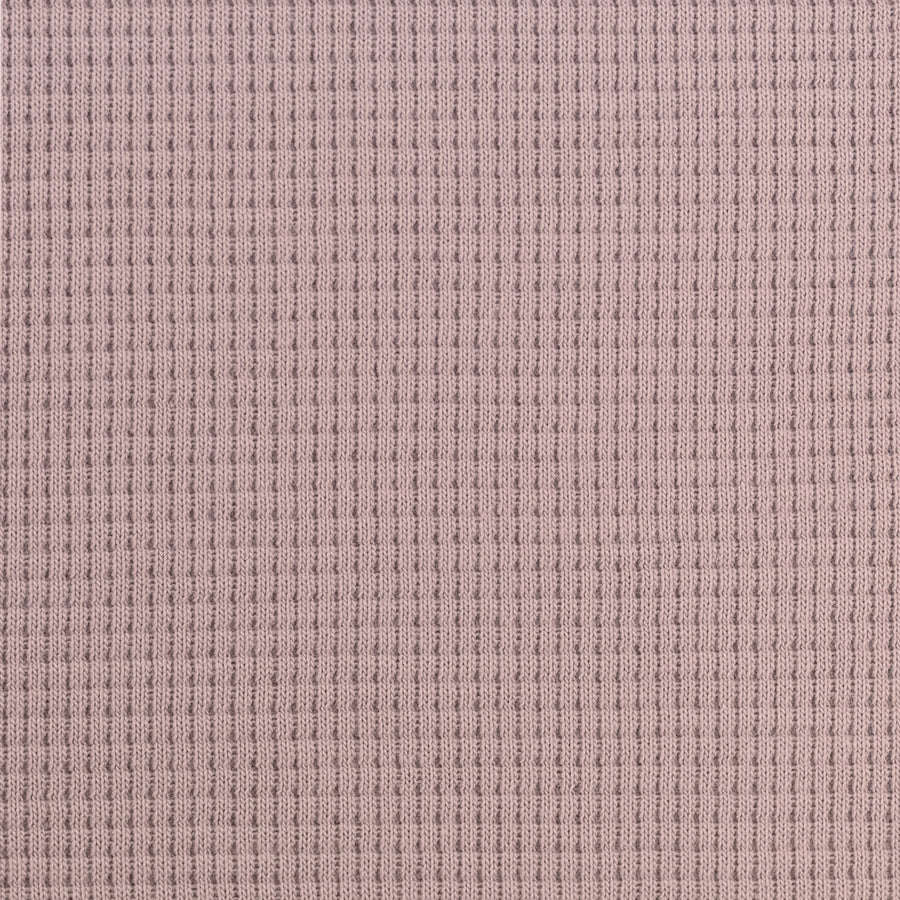 Waffeljersey | einfarbig | altrosa