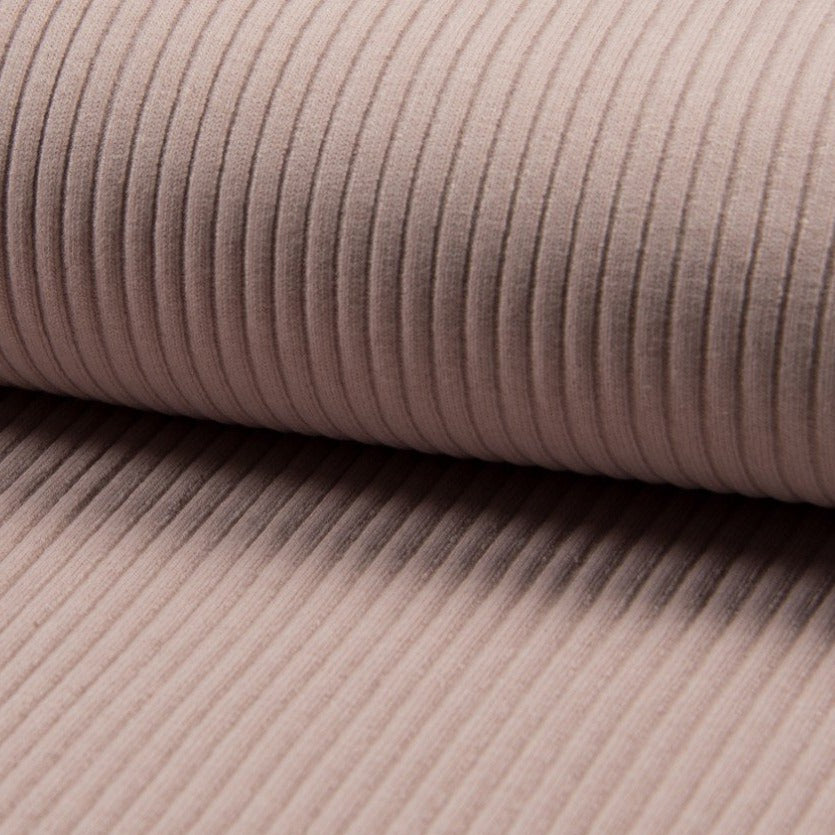 Bündchenstoff | Hipster | Rippen | rose