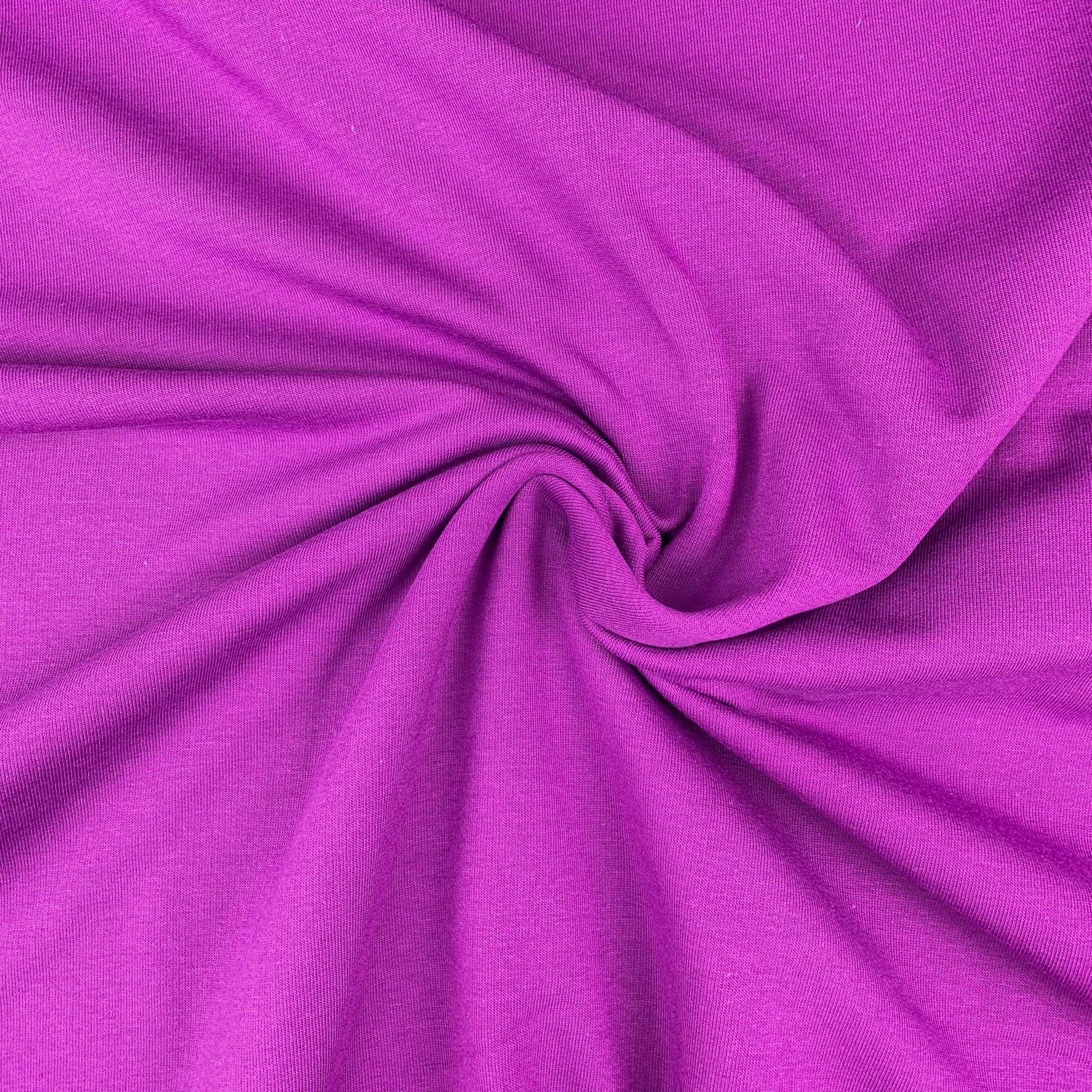Sweatstoff angeraut | Eike | uni violett