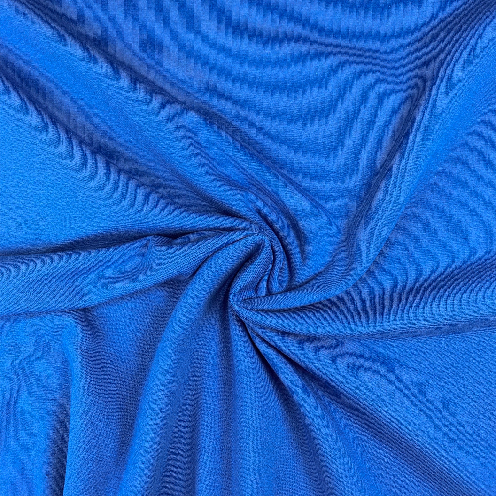 Sweatstoff angeraut | Eike | uni royalblau