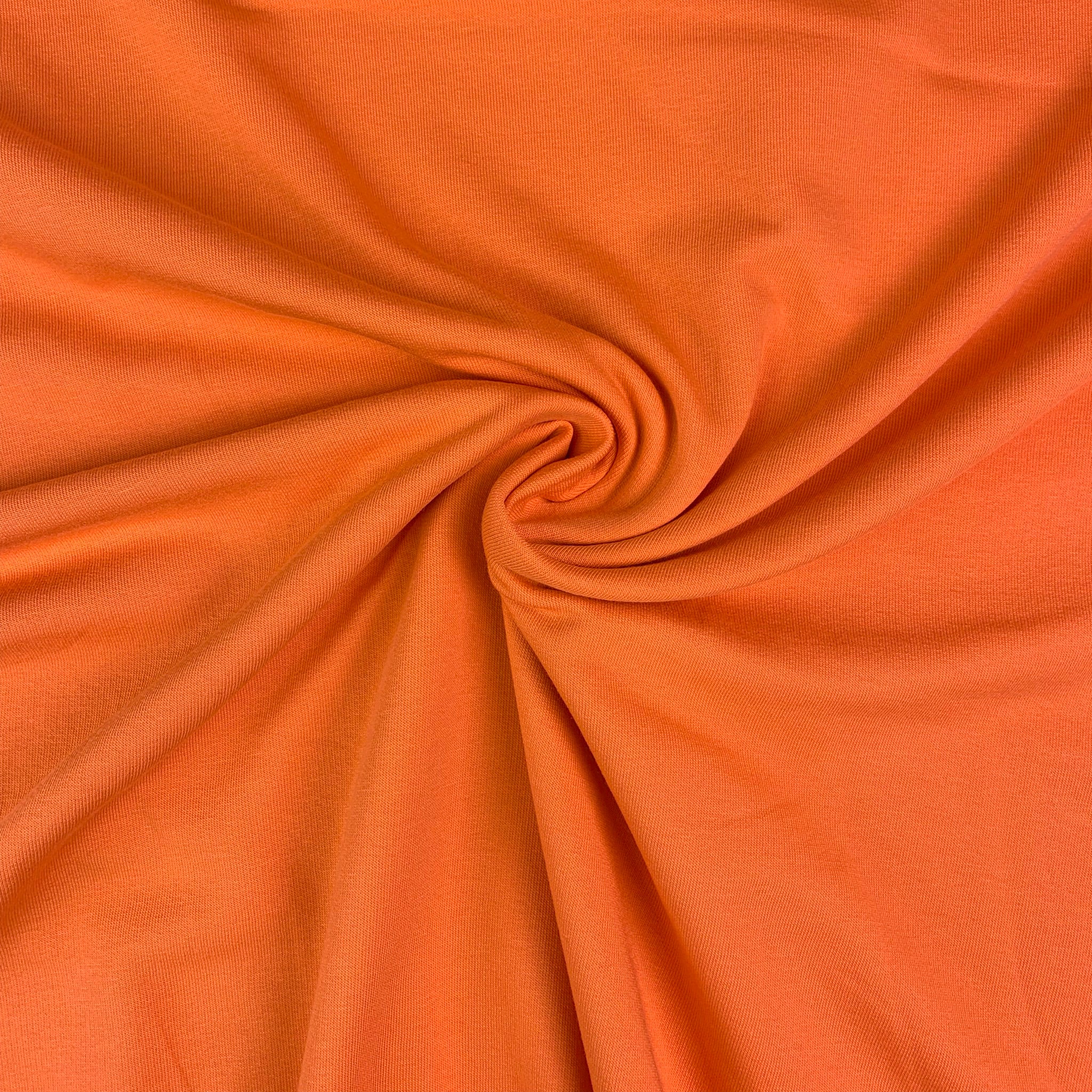 Sweatstoff angeraut | Eike | uni orange