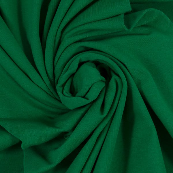 Jerseystoff  | uni grasgrün