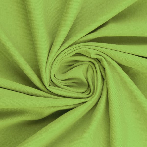 Jerseystoff  | uni kiwi grün