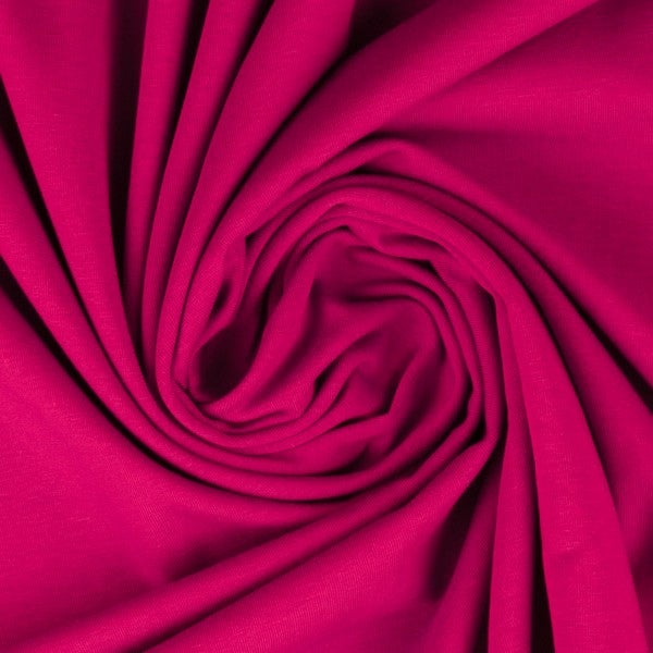 Jerseystoff  | uni erika pink