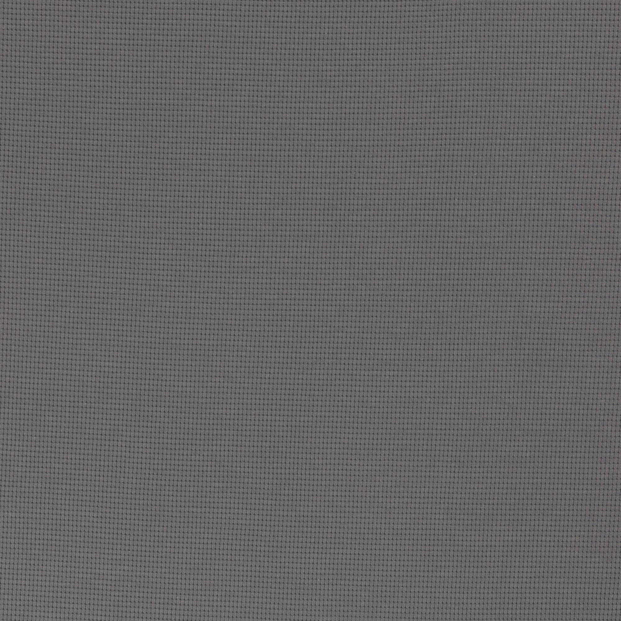 Waffeljersey | einfarbig | grau