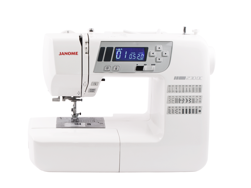 Janome DC 230 | Nähmaschine | inkl. Anschiebetisch