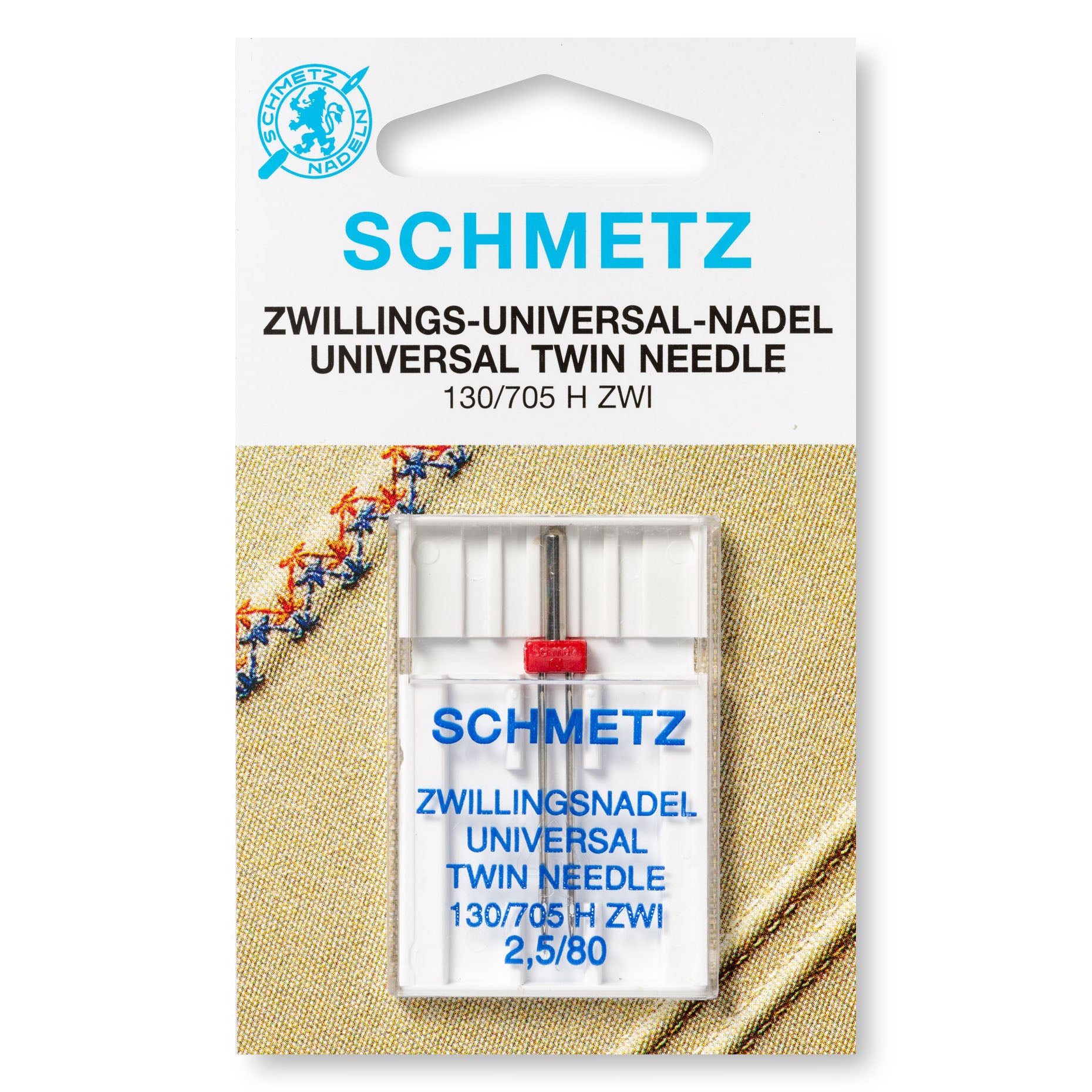 Schmetz | Nähmaschinen | Zwillings Nadeln | Universal